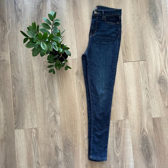 BDG (by Urban Outfitters) Dark Blue "Twig High-Rise" Jeans - Picture 10 of 11